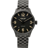 Lum-Tec C7 Automatic Watch | Charcoal Steel Strap