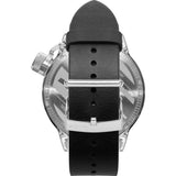 Vestal Canteen Italia Watch | Black/Silver/Marine/Italian Leather CNT3L03