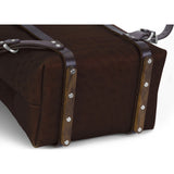 Ezra Arthur Keystone Rucksack Backpack | Malbec & Nickel