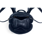 Ezra Arthur Keystone Rucksack Backpack | Navy & Brass