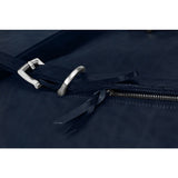 Ezra Arthur Keystone Rucksack Backpack | Navy & Nickel