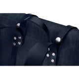 Ezra Arthur Keystone Rucksack Backpack | Navy & Nickel