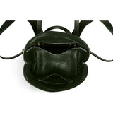 Ezra Arthur Keystone Rucksack Backpack | Green & Brass