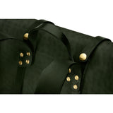 Ezra Arthur Keystone Rucksack Backpack | Green & Brass