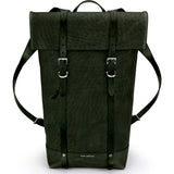 Ezra Arthur Keystone Rucksack Backpack | Green & Nickel