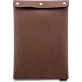 Ezra Arthur Flat Leather Dopp Kit | Whiskey