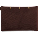 Ezra Arthur Flat Leather Dopp Kit | Malbec