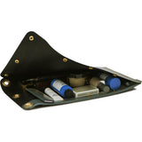 Ezra Arthur Flat Leather Dopp Kit | Green