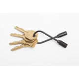 Craighill Closed Helix Keyring | Black Carbon