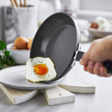 GreenPan Levels Stackables Collection 10" & 12" Open Frypan Set | Grey