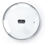 BK 12" Glass Lid | Black Steel