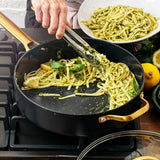 GreenPan Reserve Collection 4.5QT Covered Sautépan w. HH | Black