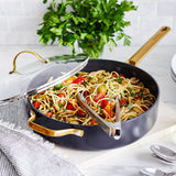 GreenPan Reserve Collection 4.5QT Covered Sautépan w. HH | Black