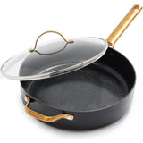 GreenPan Reserve Collection 4.5QT Covered Sautépan w. HH | Black