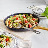 GreenPan Reserve Collection 5 Piece Set 10" Open Frypan, 2.5QT Covered Sautepan, 2QT Covered Saucepan | Black