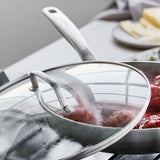 GreenPan Chatham Stainless Steel New Collection 11" Covered Frypan