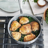 GreenPan Chatham Stainless Steel New Collection 3.75QT Saute Pan w/lid