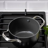 GreenPan 2QT Rice and Grains Cooker w.lid | Black