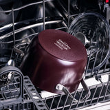 GreenPan 2QT Rice and Grains Cooker w.lid | Merlot - Chocolate Truffle