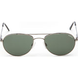 Randolph Engineering Crew Chief Gunmetal Sunglasses | AGX Green Skull