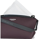 Cote et Ciel Large Neoprene Lagoon Spa Pouch | Black Currant