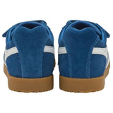 Gola Kid's Harrier Velcro Sneakers | Marine Blue/White