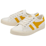 Gola Women's Tennis Mark Cox Sneakers | Off White/Sun
