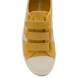 Gola Women's Coaster Velcro Sneakers | Sun/Off White