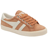 Gola Women's Tennis Mark Cox Suede Sneakers | Peach/Off White