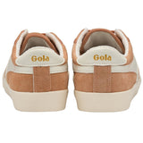 Gola Women's Tennis Mark Cox Suede Sneakers | Peach/Off White