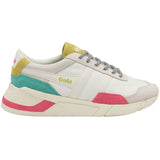 Gola Women's Eclipse Trident Sneakers | White/Fluro Pink