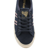 Gola Women's Tennis Mark Cox Selvedge Sneakers | Navy/Indigo
