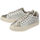 Gola Women's Orchid II Snake Sneakers | Silver/Snake