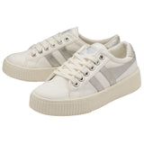 Gola Women's Baseline Mark Cox Sneakers | Off White/Silver