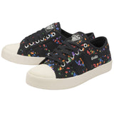 Gola Women's Coaster Splatter Sneakers | Black/Multi