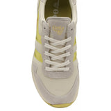 Gola Women's Vancouver Mesh Sneakers | Off White/Citron