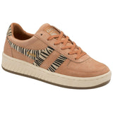 Gola Women's Grandslam Suede Safari Sneakers | Peach/Zebra