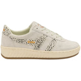Gola Women's Grandslam Suede Safari Sneakers | Off White/Cheetah