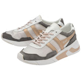 Gola Women's Eclipse Haze Metallic Sneakers | White/Rose Gold