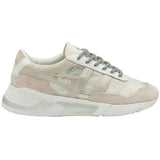 Gola Women's Eclipse Haze Metallic Sneakers | White/Silver