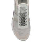 Gola Women's Eclipse Haze Metallic Sneakers | White/Silver