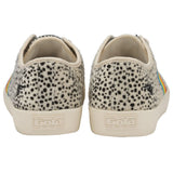 Gola Women's Coaster Rainbow Cheetah Sneakers | Off White/Multi