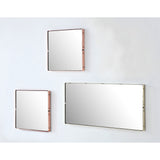 Camino Bautista Wall Mirror | Brass