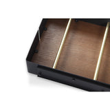 Camino Cruz Coat Rack | Black/Smoked Oak- CM12026