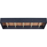 Camino Cruz Coat Rack | Black/Smoked Oak