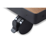 Camino Dolores Garment Rack | Black/Smoked Oak- CM12031