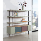 Camino Gabriel Shelf | Waxed Oak/Grey