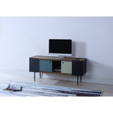 Camino Gabriel SideBoard | Smoked Oak/Black/Grey/Petroleum