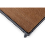 Camino Obisbo Short Bench | Smoked Oak/Black