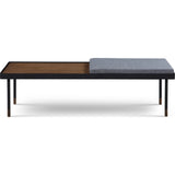 Camino Obisbo Short Bench | Smoked Oak/Black